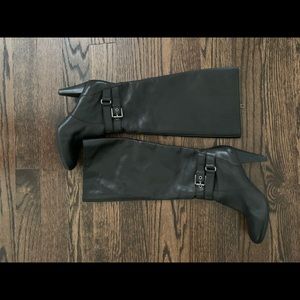 Coach Tall black boots